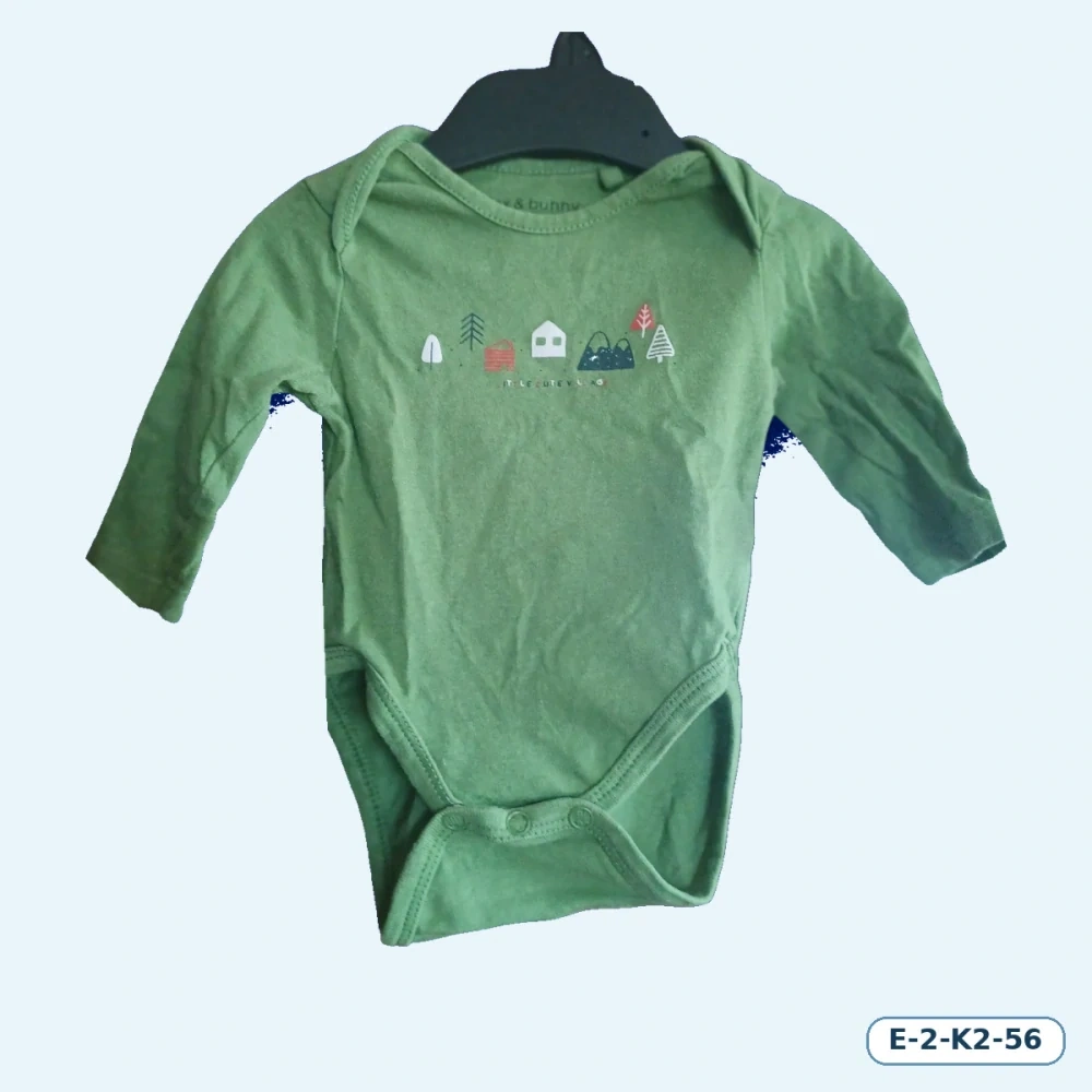 Klučičí body s domečky, dlouhý rukáv – vel. 56