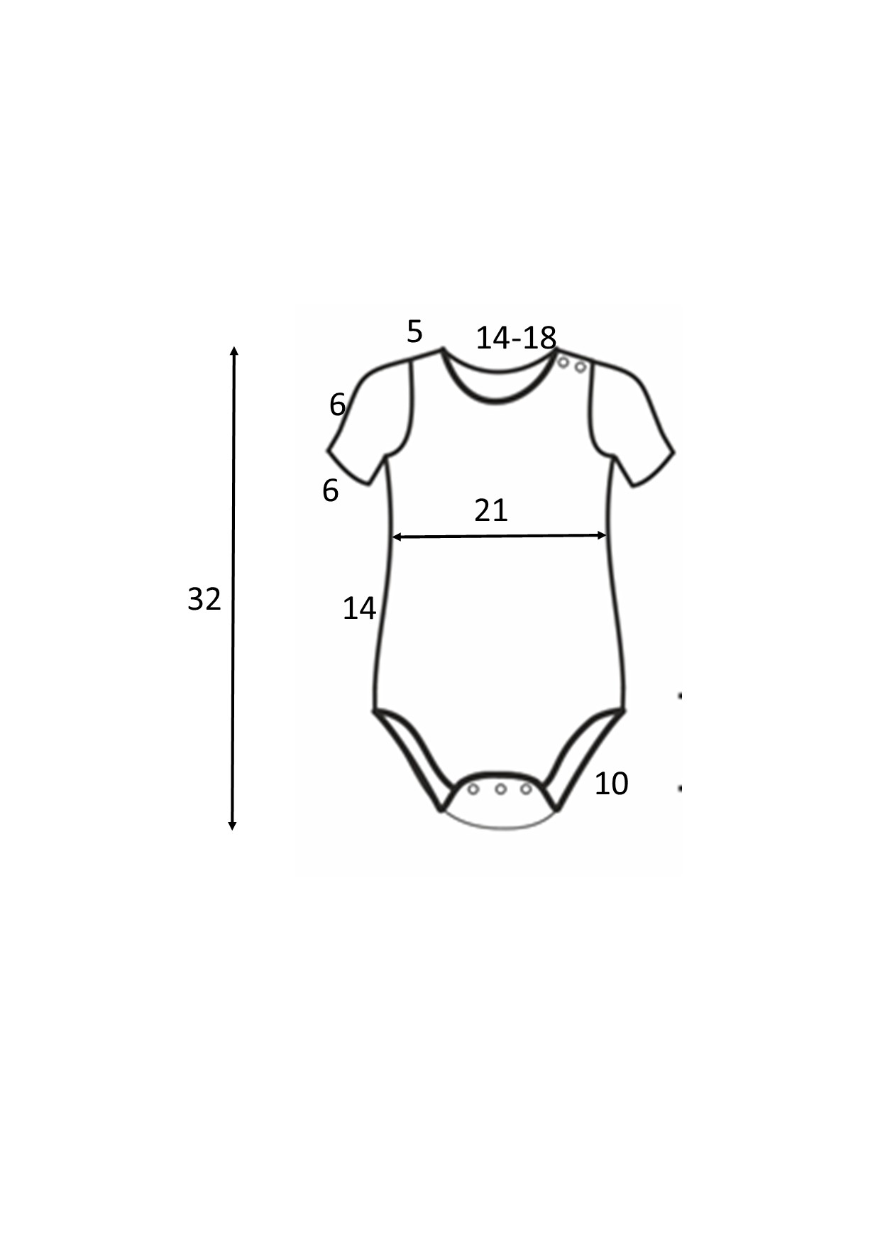 Klučičí body krátký rukáv