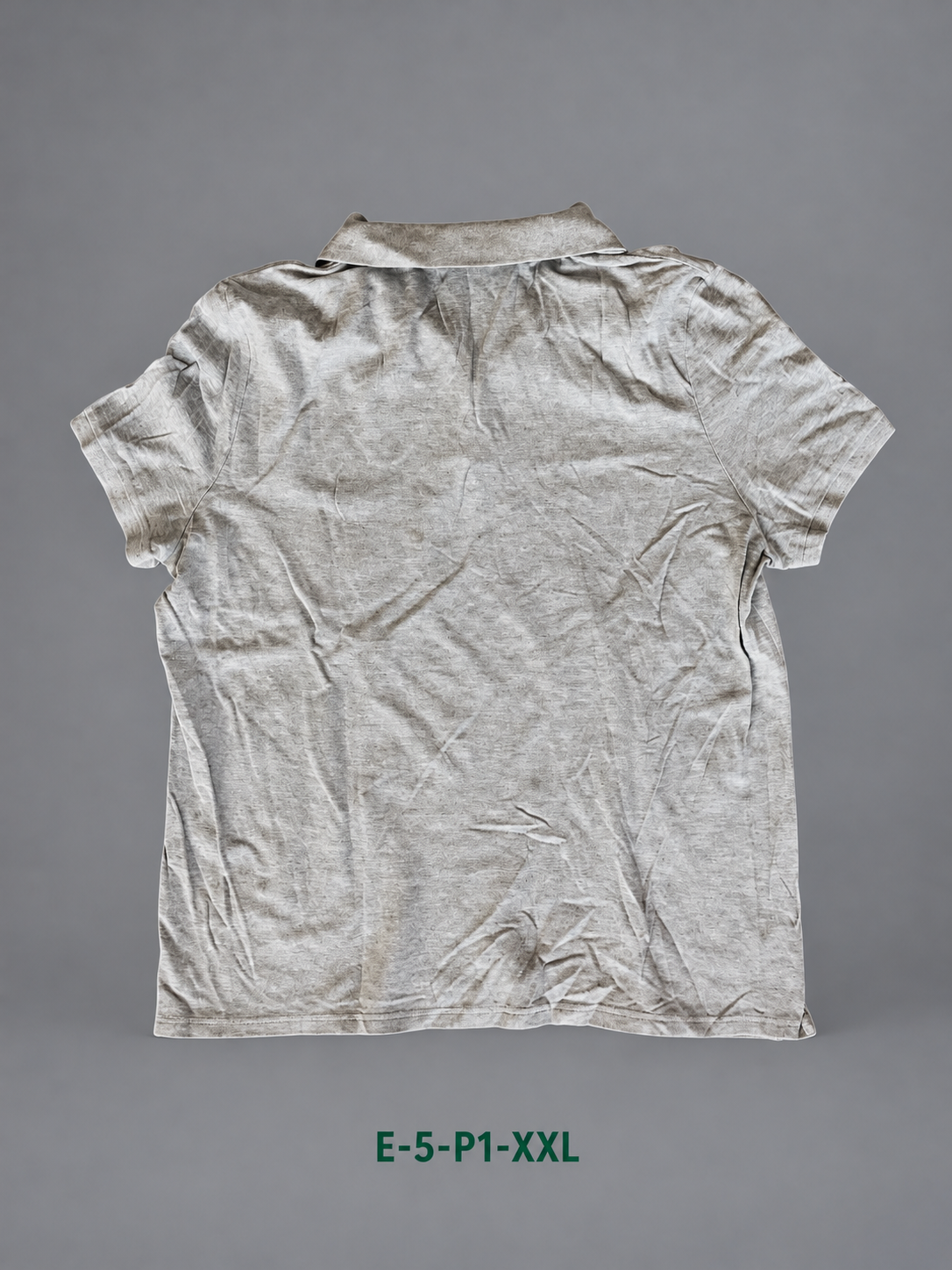 Pánské šedé polo tričko – vel. XXL