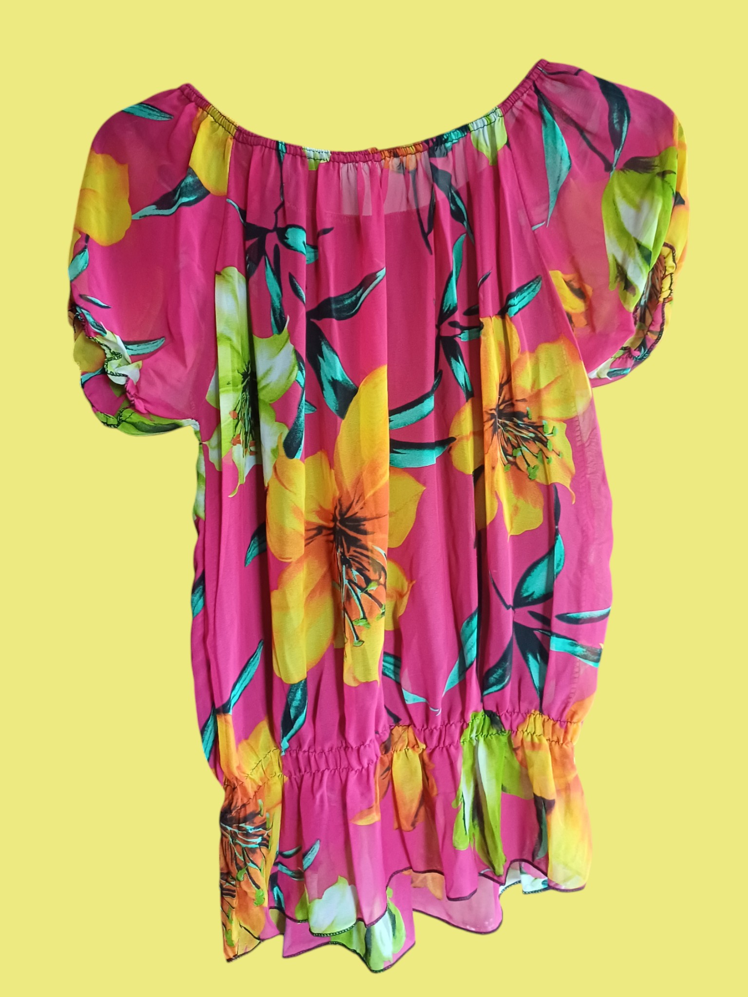 Dámská halenka krátký rukáv