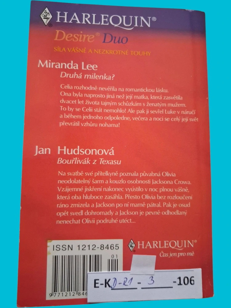 Druhá milenka?, Bouřlivák z Texasu