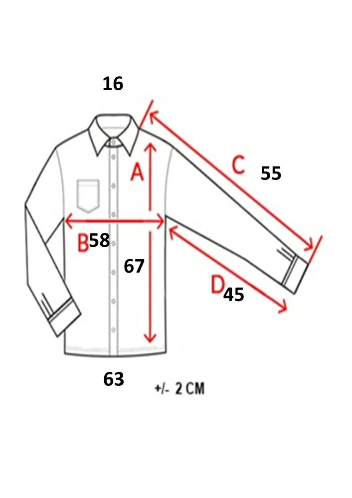 Košile dlouhý rukáv