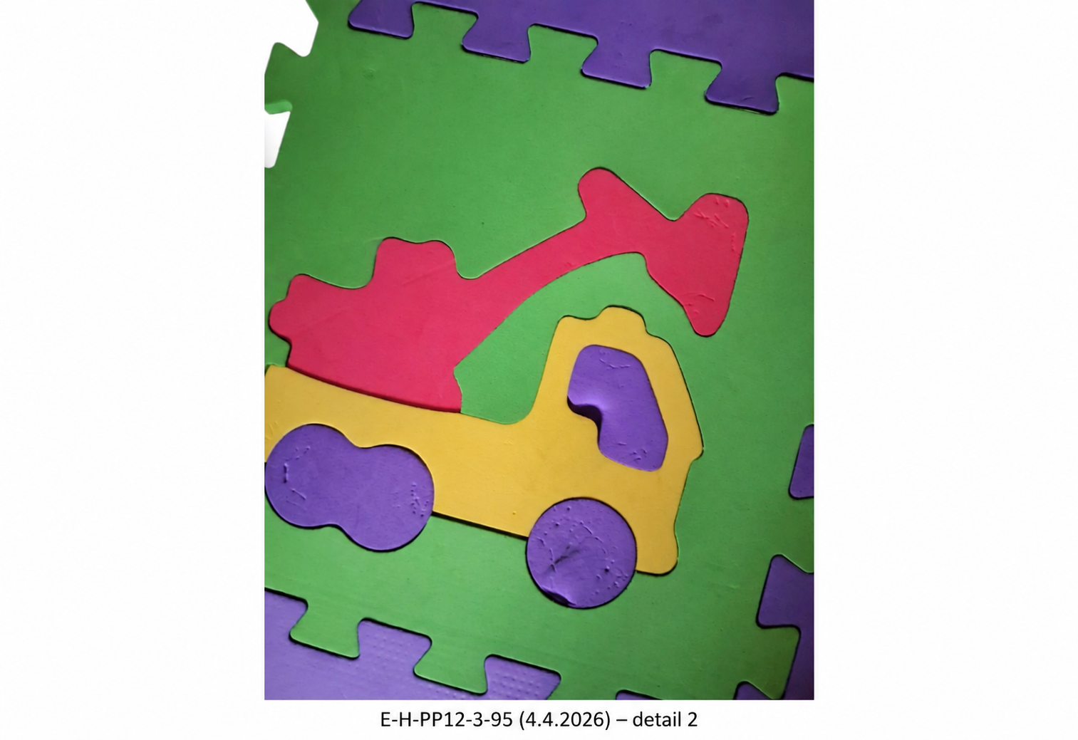 PĚNOVÉ PUZZLE VOZIDLA