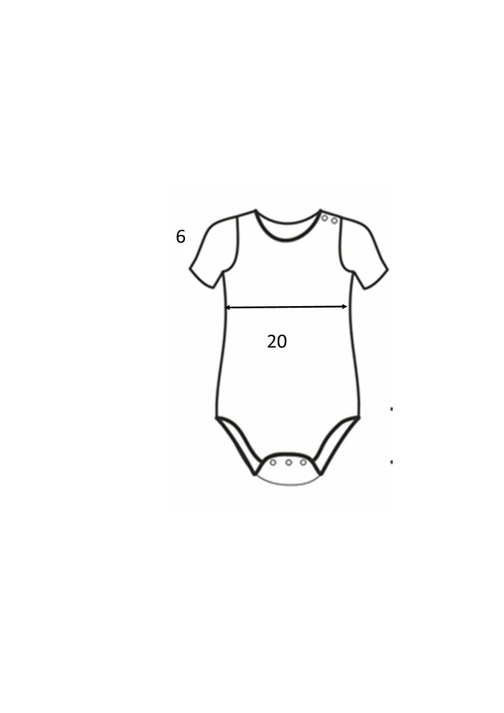 Body dívčí krátký rukáv