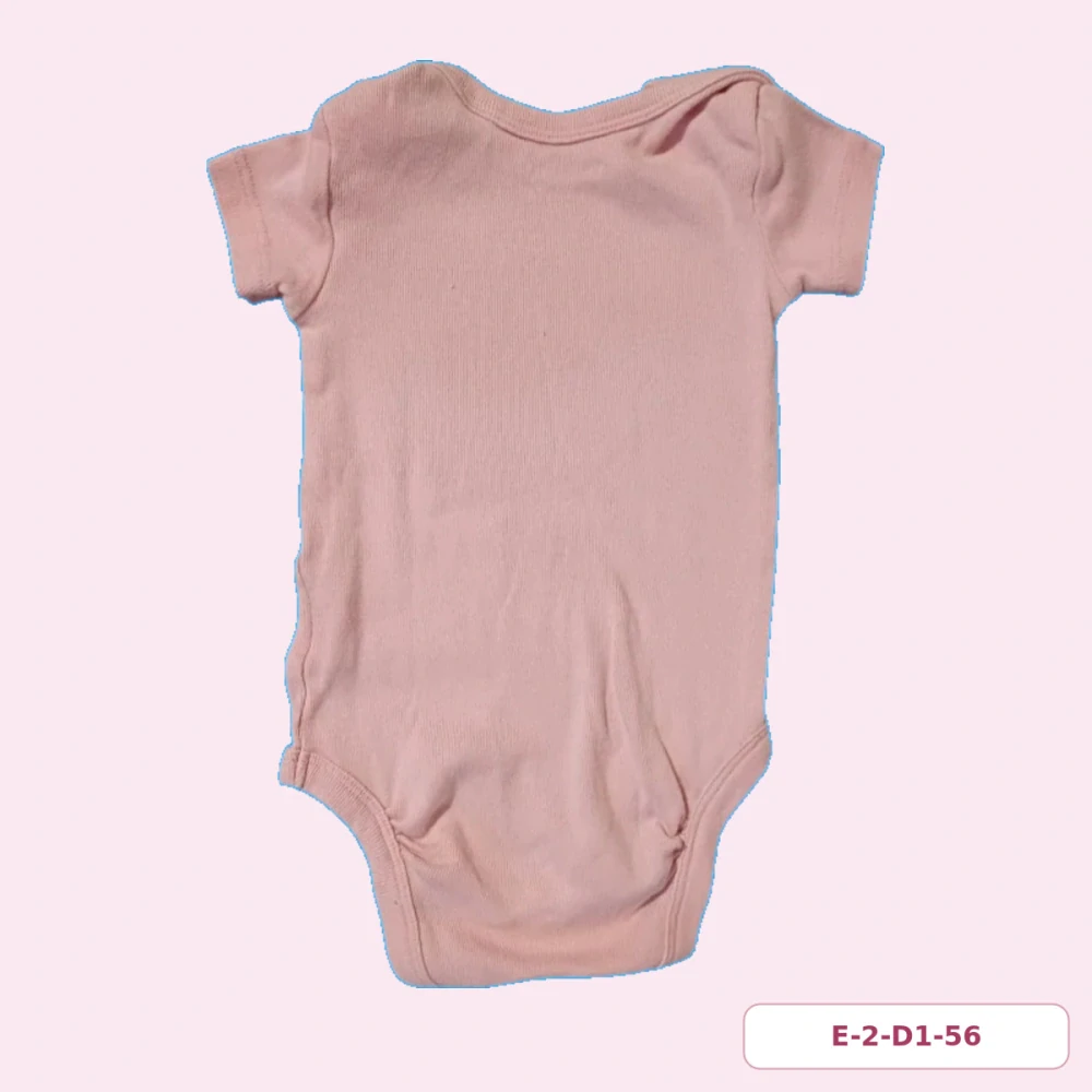 Dívčí starorůžové body s krátkým rukávem, vel. 56