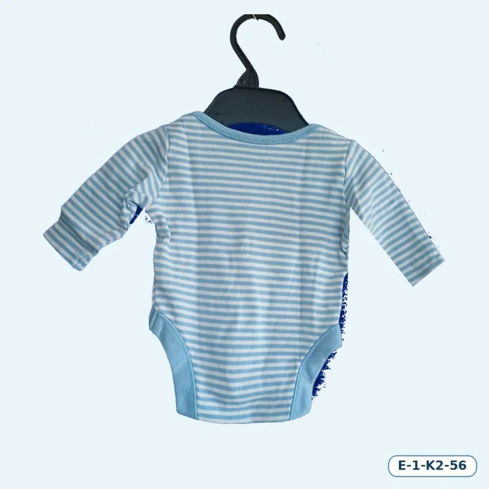 Klučičí pruhované body, dlouhý rukáv – vel. 56