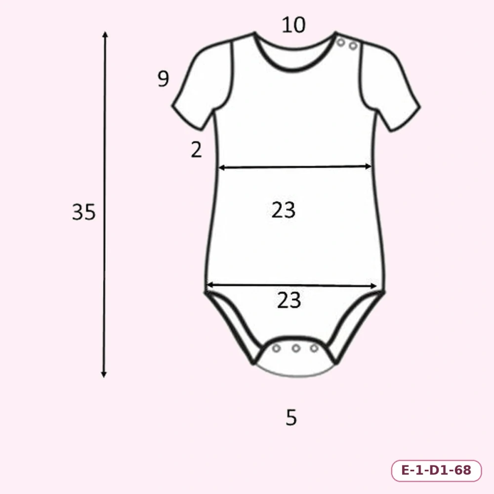 Dívčí body krátký rukáv s béžovými proužky – vel. 68