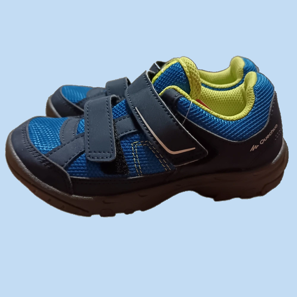 Klučičí modré outdoorové boty na suchý zip, vel. 31