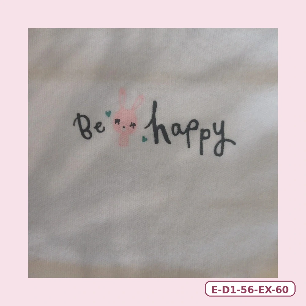 Dívčí bílé body Be happy s krátkým rukávem, vel. 56