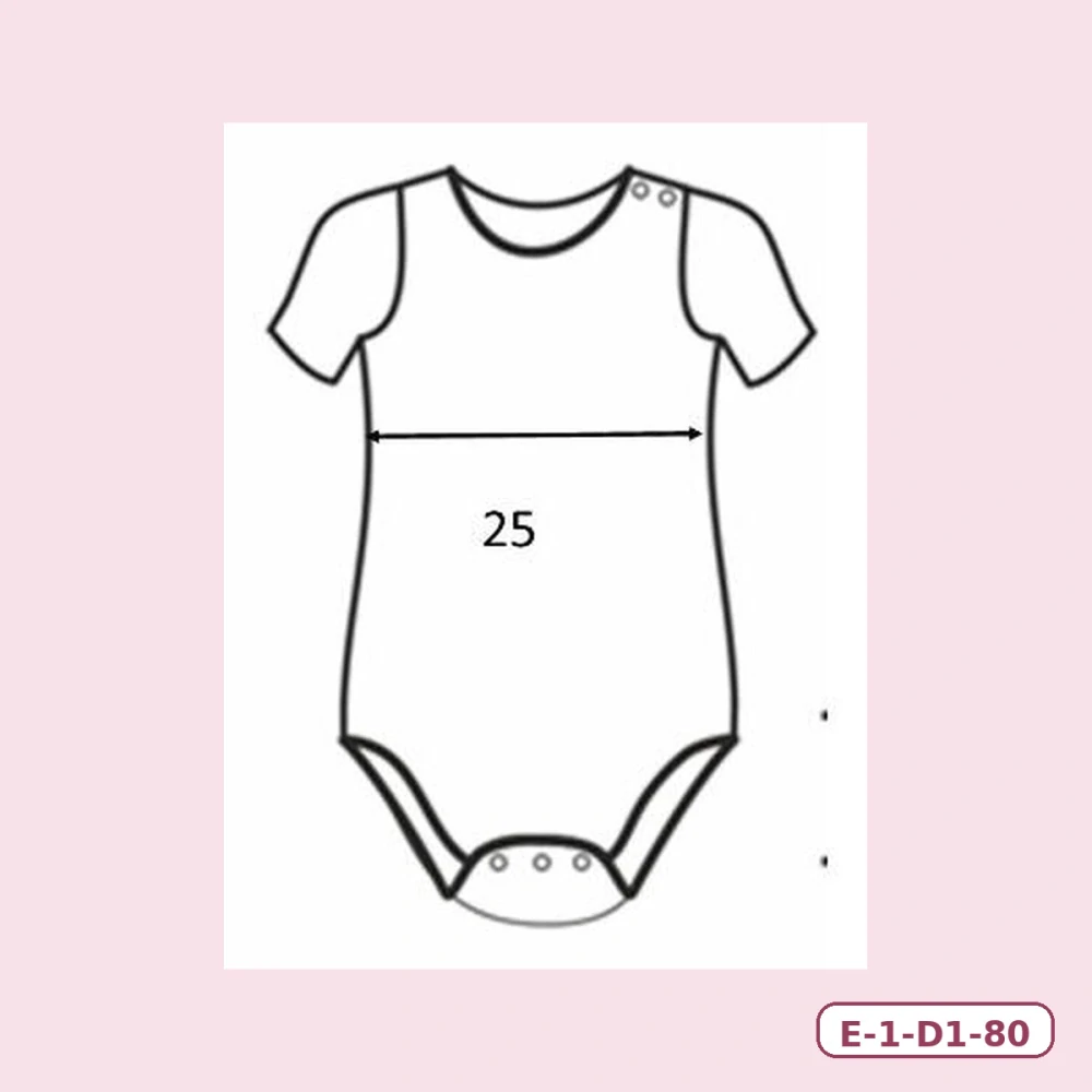 Dívčí body krátký rukáv – vel. 80