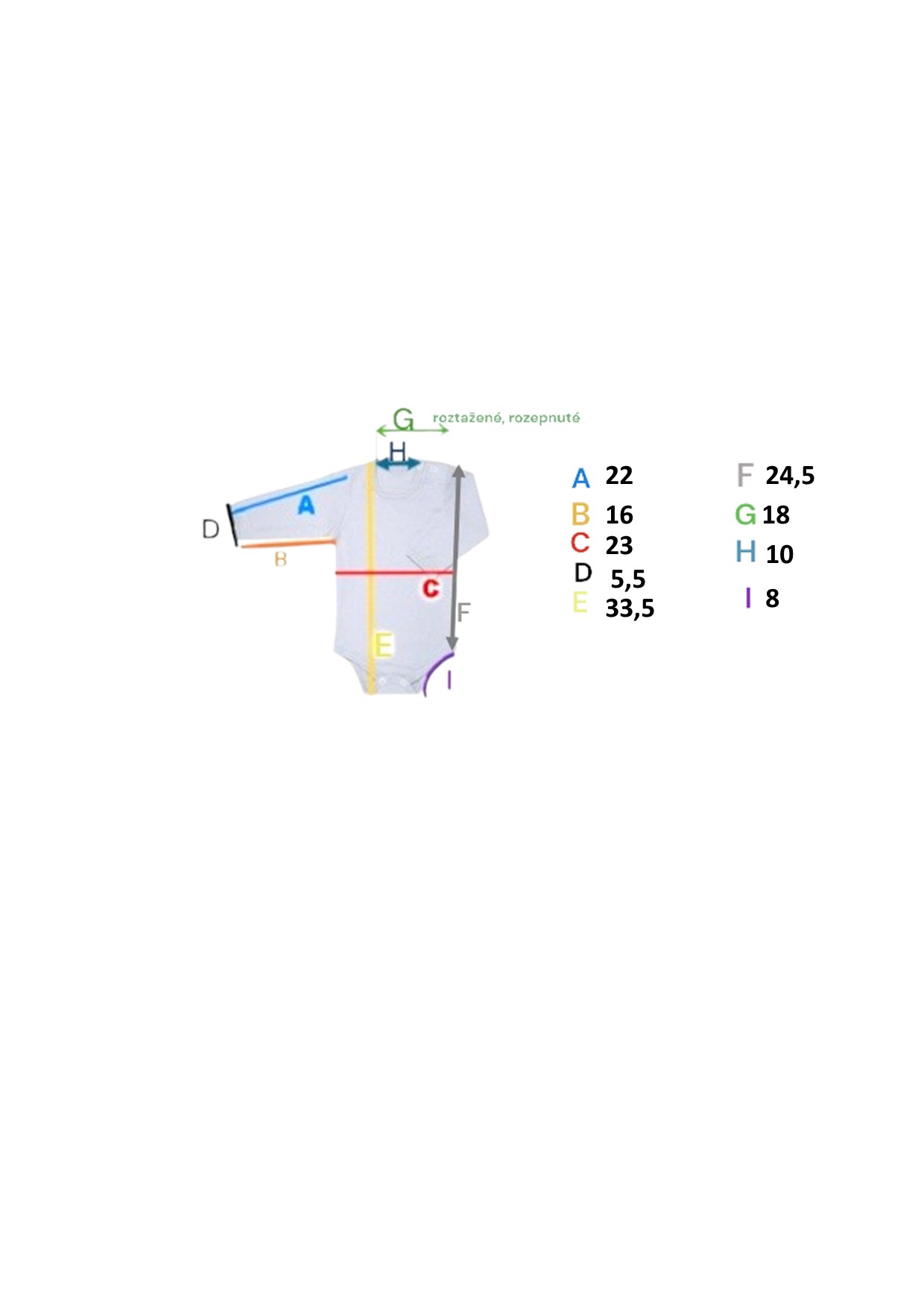 Klučičí body dlouhý rukáv