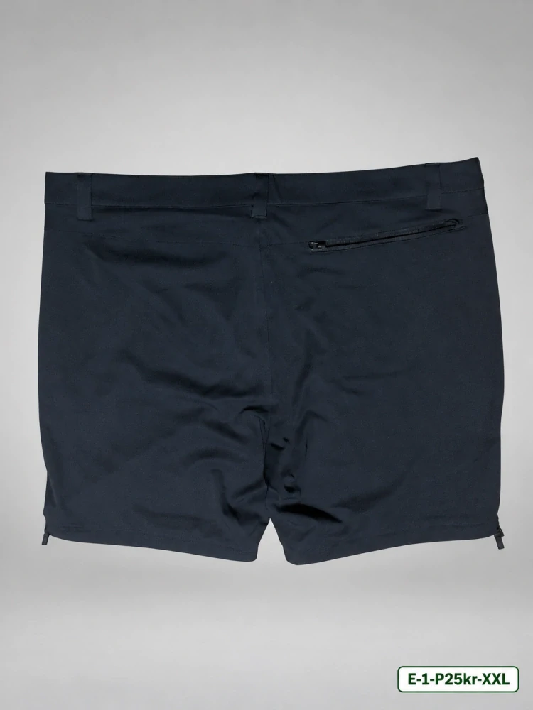 Pánské tmavé kraťasy s kapsami na zip – vel. 2XL