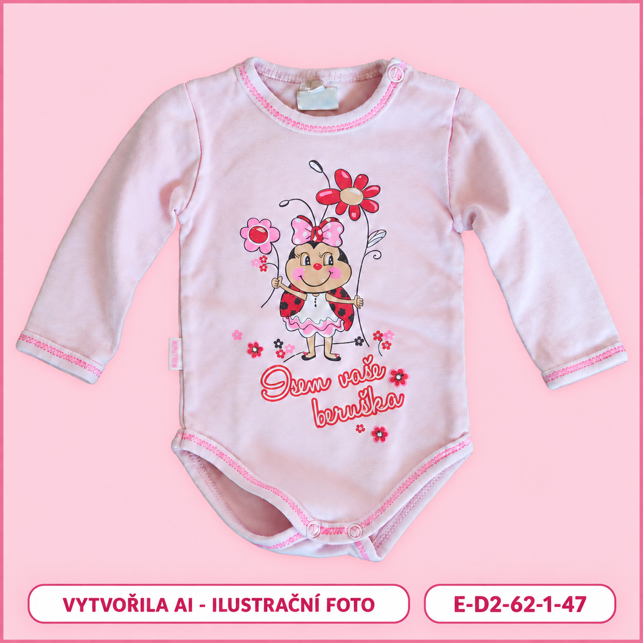 Dívčí body Jsem vaše beruška, vel. 62