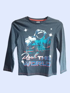 Klučičí triko dlouhý rukáv