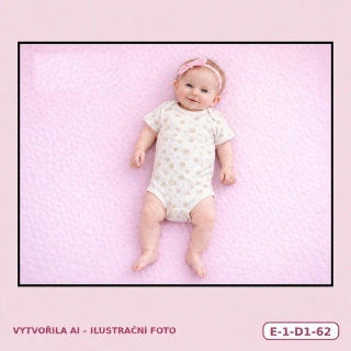 Dívčí body krátký rukáv – vel. 62