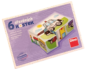 Dřevěné kostky 