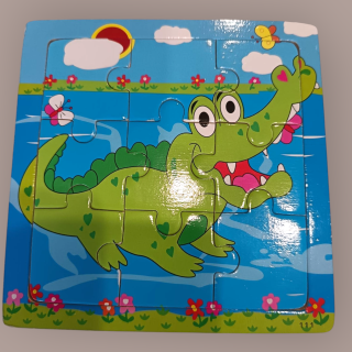 Puzzle - krokodýl
