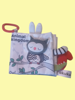 Látková knížka se zvířátky