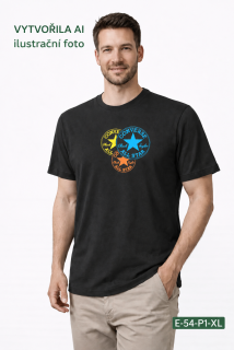 Pánské tričko s potiskem Converse – vel. XL
