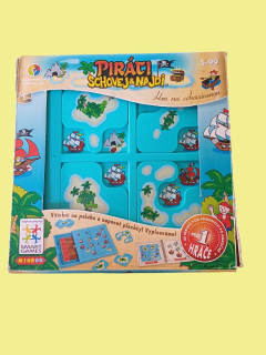 Společenská hra - Piráti - Schovej a najdi