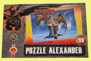 Puzzle - Jak vycvičit draka 2