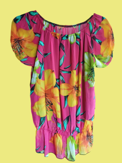 Dámská halenka krátký rukáv