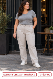 Dámské cargo kalhoty ONLY – vel. 3XL