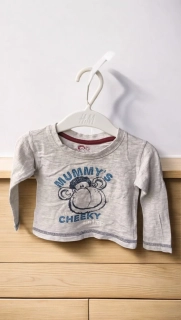 Klučičí triko dlouhý rukáv