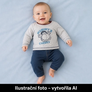 Klučičí triko dlouhý rukáv
