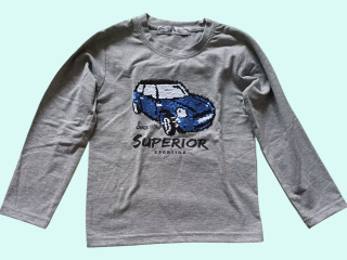 Klučičí triko dlouhý rukáv