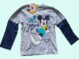 Klučičí triko dlouhý rukáv