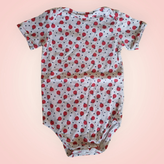 Body dívčí krátký rukáv