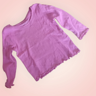 Dívčí triko dlouhý rukáv