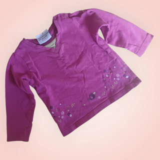 Dívčí triko dlouhý rukáv