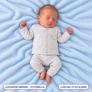 Klučičí kojenecký kabátek, vel. 56