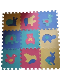 PĚNOVÉ PUZZLE ZVÍŘÁTKA