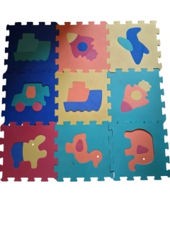 PĚNOVÉ PUZZLE ZVÍŘE,VOZY