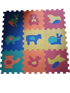 PĚNOVÉ PUZZLE ZVÍŘATA