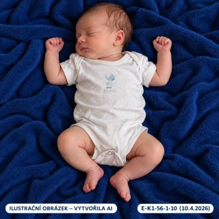 Klučičí body s velrybou, krátký rukáv – vel. 56
