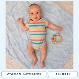 Klučičí body krátký rukáv – vel. 56