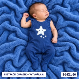Klučičí dupačky s hvězdami – vel. 56