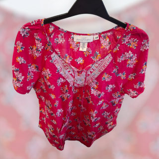 Dámská halenka krátký rukáv