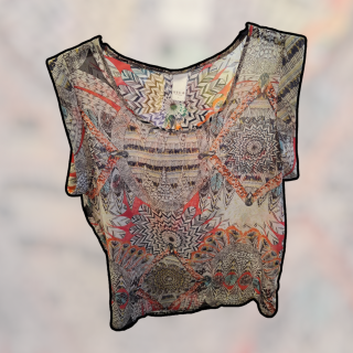 Dámská halenka krátký rukáv