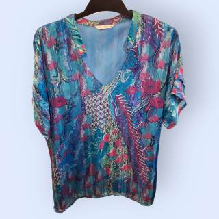 Dámská halenka krátký rukáv