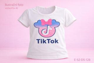 Dívčí triko krátký rukáv