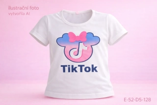 Dívčí triko krátký rukáv