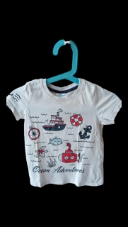 Klučičí triko krátký rukáv